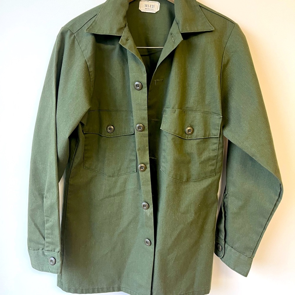 Vintage Army shirt.